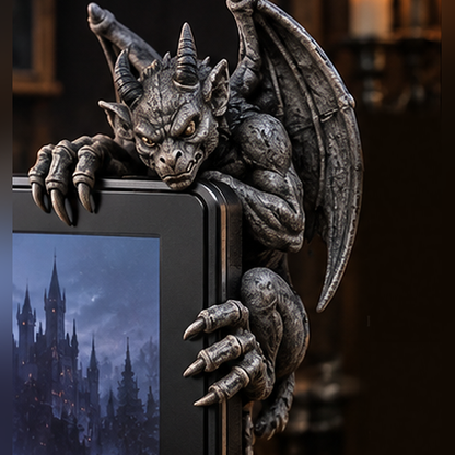 Dark Fantasy Gothic Monitor Figurines