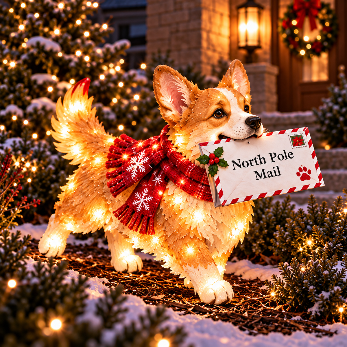 ✨🐶 Christmas Glow Pup Collection – Lighted Holiday Dog Yard Decor