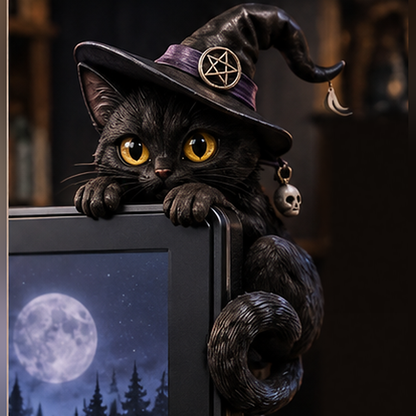 Dark Fantasy Gothic Monitor Figurines