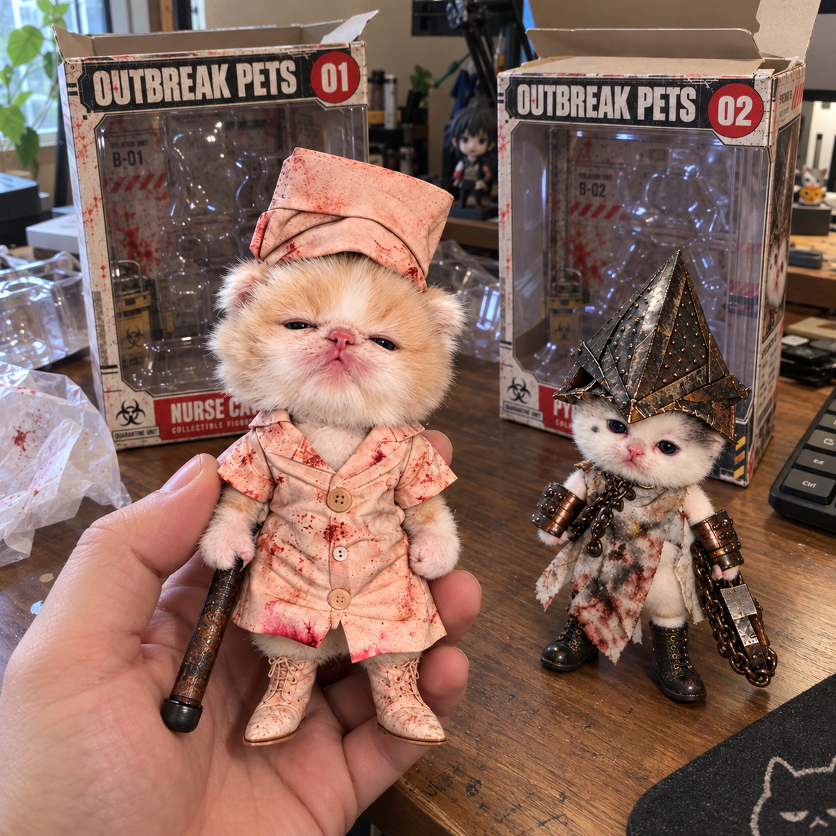 ☣️ Outbreak Pets: Nightmare Ward 🩸 | Limited Custom Edition