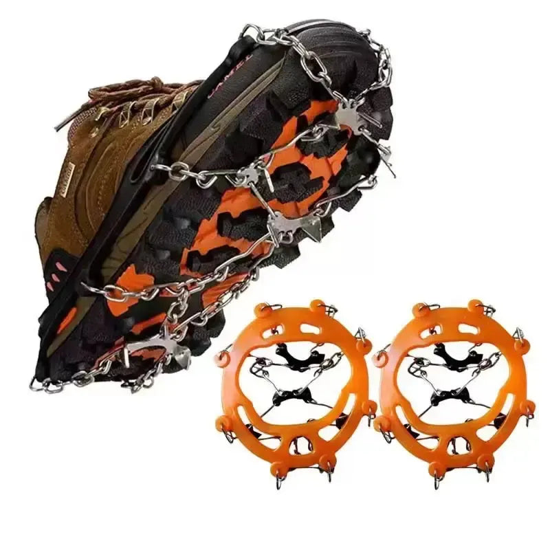 🛠️Lightweight Crampons Anti-Slip Traction Snow Grips for Walking