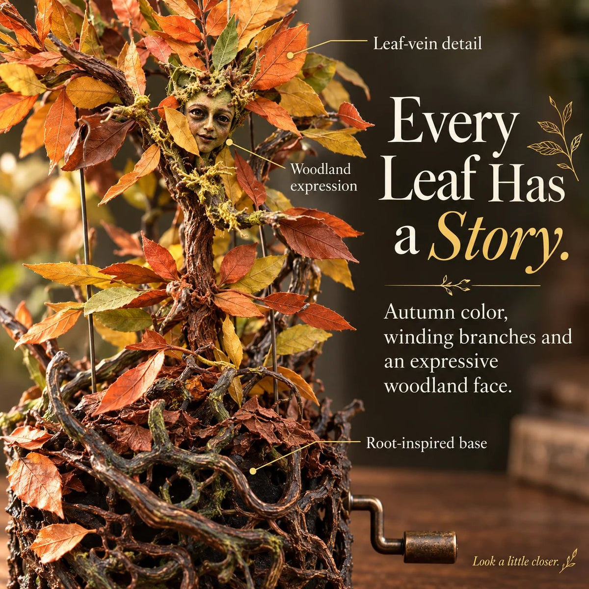 Hand-Cranked Fantastical Sculpture — Turn the Handle, Set the Scene in Motion