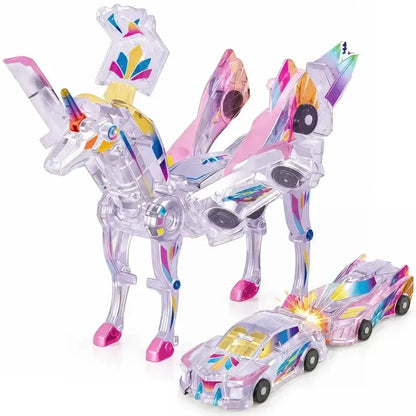 Magnetisches Dinosaurier-Transformationsauto