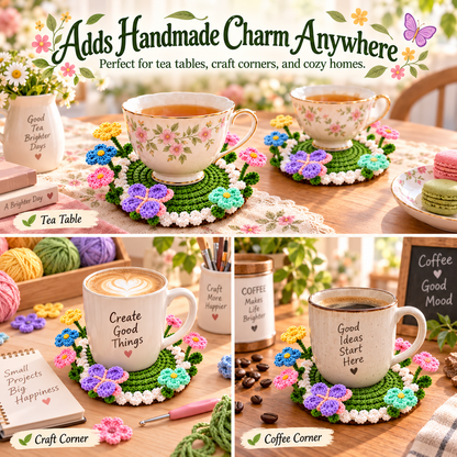 🦋🌸 Butterfly Garden DIY Crochet Kit 🧶