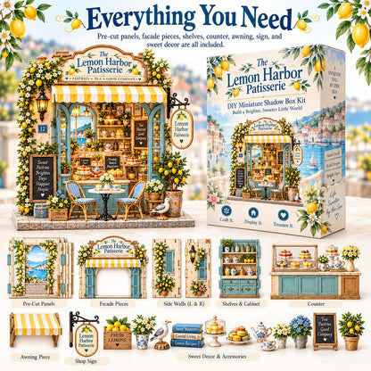🌊🦪 The Seabreeze Oyster Café™-DIY 3D Miniature Coastal Café Kit