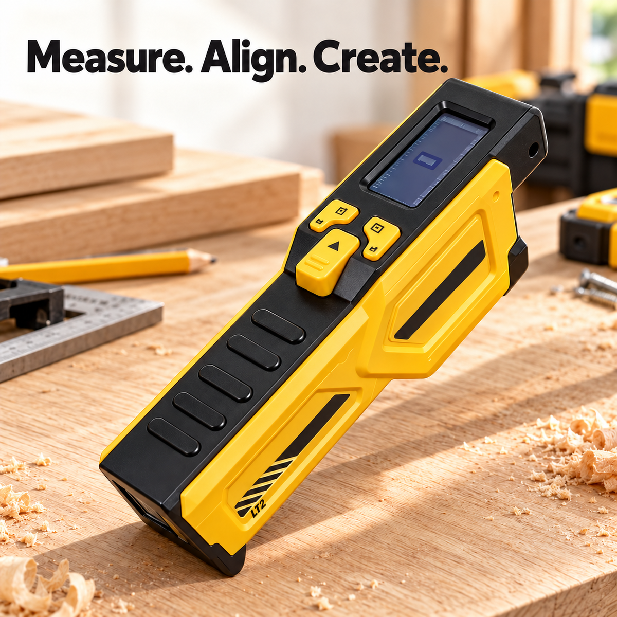 📏 SmartMeasure Pro – Digital & Laser Tape Measure for Home & DIY 🔧