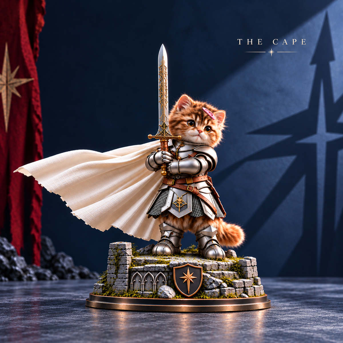 ⚔️ Cat Knight — The Tiny Guardian 🐾