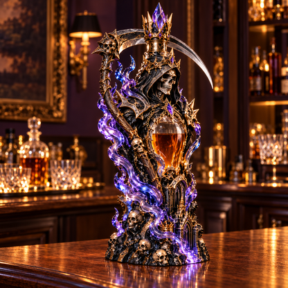 Grim Reaper Whiskey Decanter – King of the Dead Gothic Bar Decor