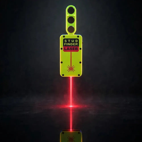Magnetic Stud Finder with Laser Guide – Wall Stud Locator for Baseboards, Shelves & Picture Frames