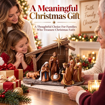 ✝️Christmas Nativity Scene Decor  | Bring The True Meaning Of Christmas Home