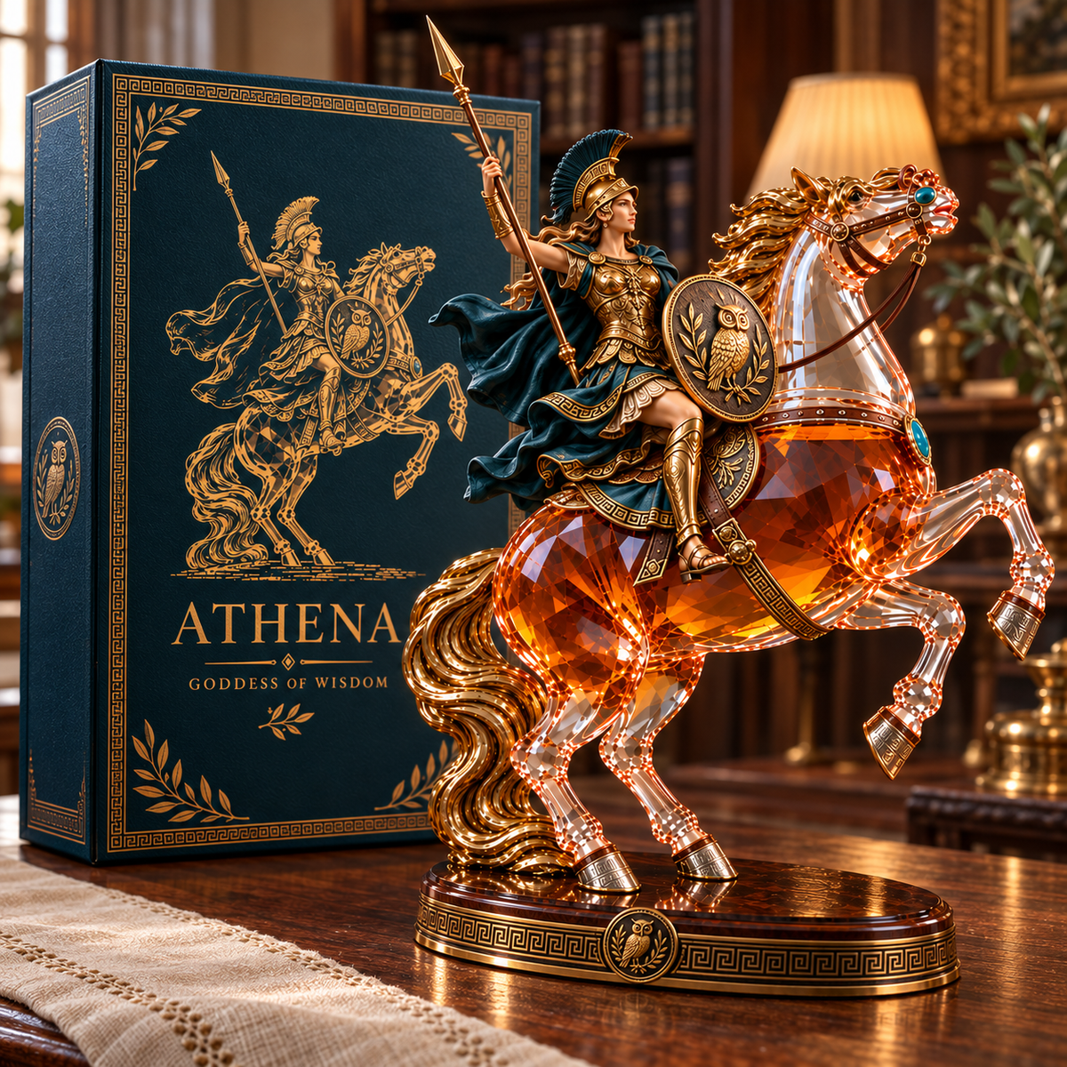 🦉⚔️Athena’s Valor Whiskey — Warrior Goddess Edition