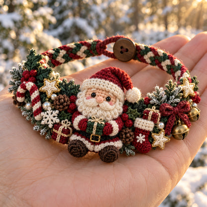 Christmas Magic DIY Crochet Bracelet Craft Kit