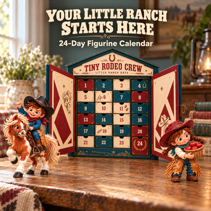 🤠 Tiny Rodeo Crew 24-Day Advent Calendar – A Little Western Christmas 🎄