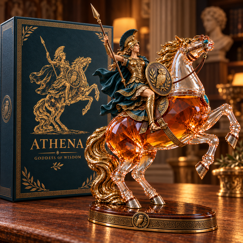 🦉⚔️Athena’s Valor Whiskey — Warrior Goddess Edition