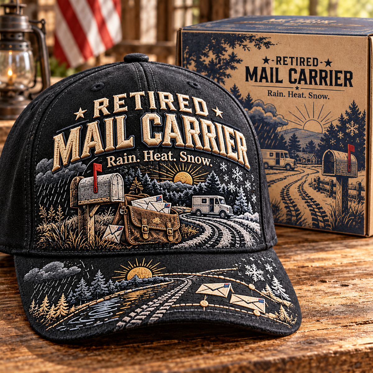 🇺🇸 Last Day Promo: 49% OFF📬Retired Mail Carrier Baseball Cap