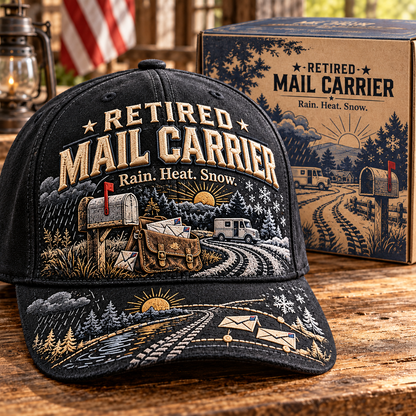 🇺🇸 Last Day Promo: 49% OFF📬Retired Mail Carrier Baseball Cap