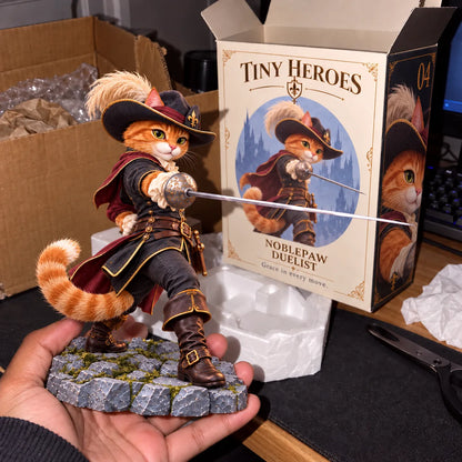 Tiny Heroes – Kollektion von Fantasy-Tierfiguren 🐾⚔️