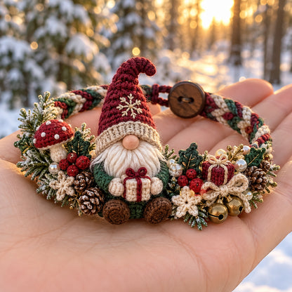 Christmas Magic DIY Crochet Bracelet Craft Kit