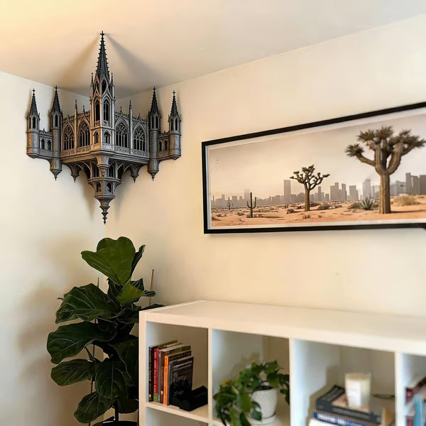 Style F: Cityscape wall decal