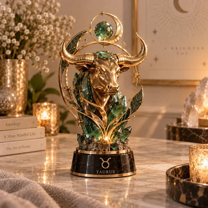 ⏳ Letzter Tag: 49 % Rabatt – 🌙 Himmlische Tierkreiszeichen-Skulptur | 12 juwelenartige Tierkreiszeichen-Designs mit goldenen Details ✨