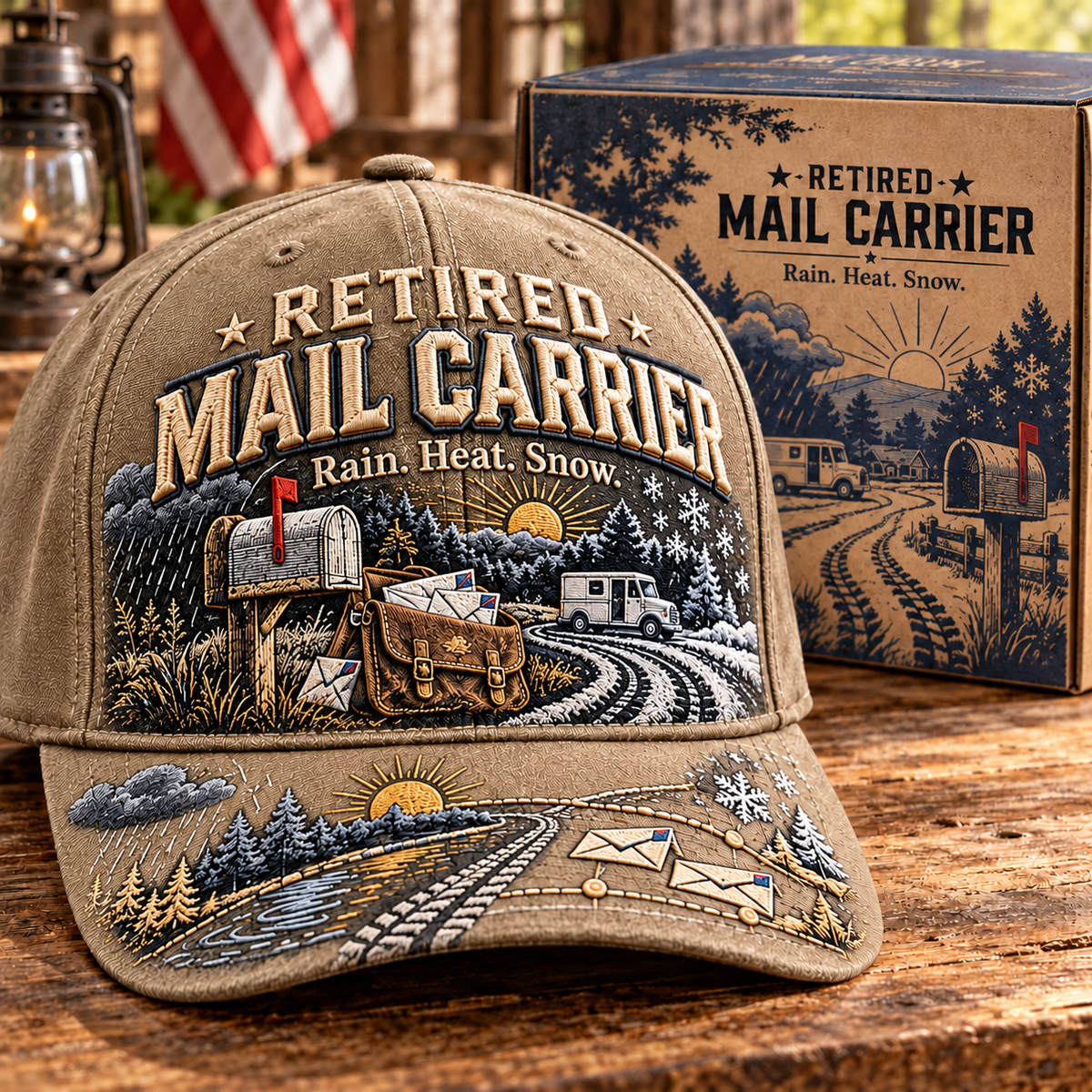 🇺🇸 Last Day Promo: 49% OFF📬Retired Mail Carrier Baseball Cap