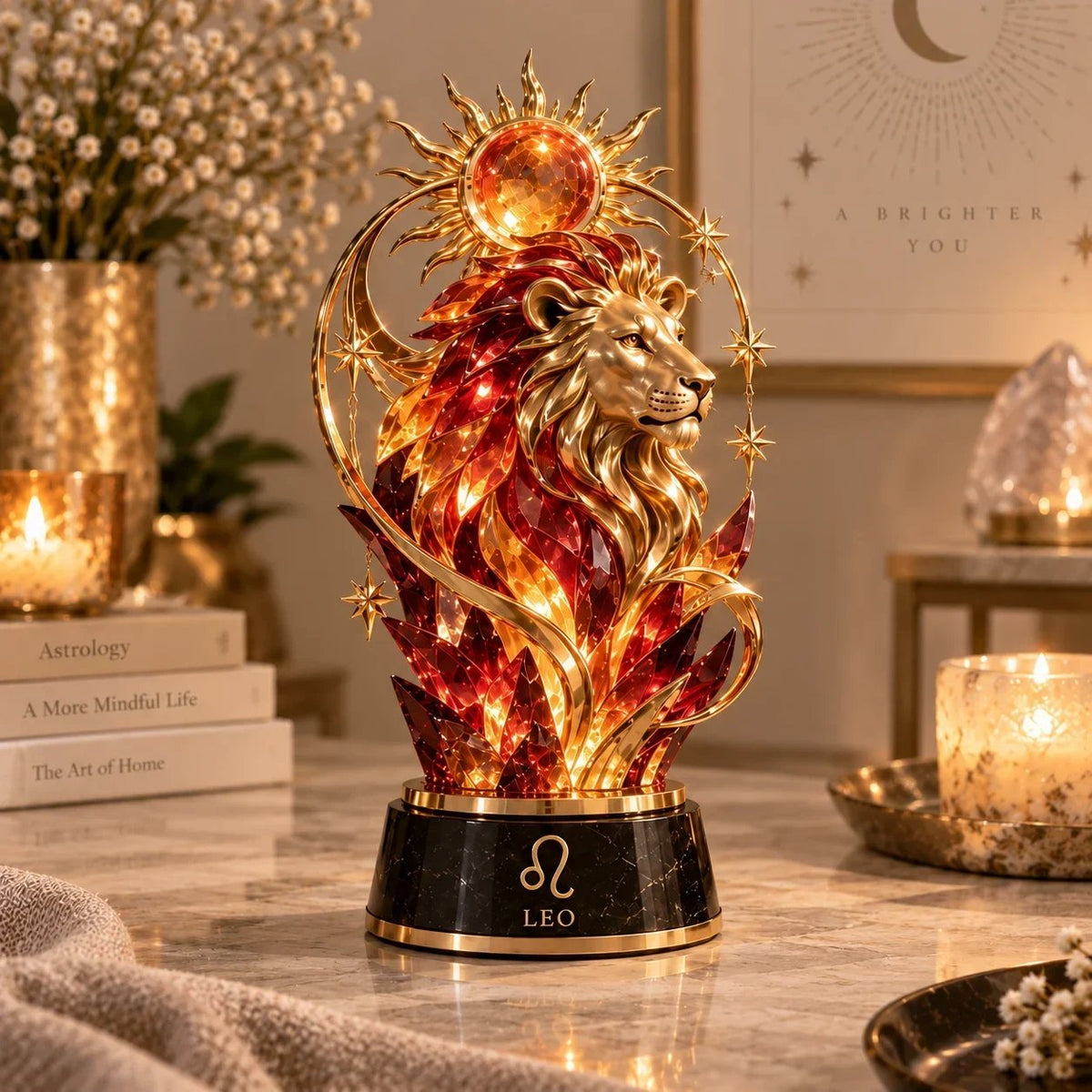⏳ Letzter Tag: 49 % Rabatt – 🌙 Himmlische Tierkreiszeichen-Skulptur | 12 juwelenartige Tierkreiszeichen-Designs mit goldenen Details ✨
