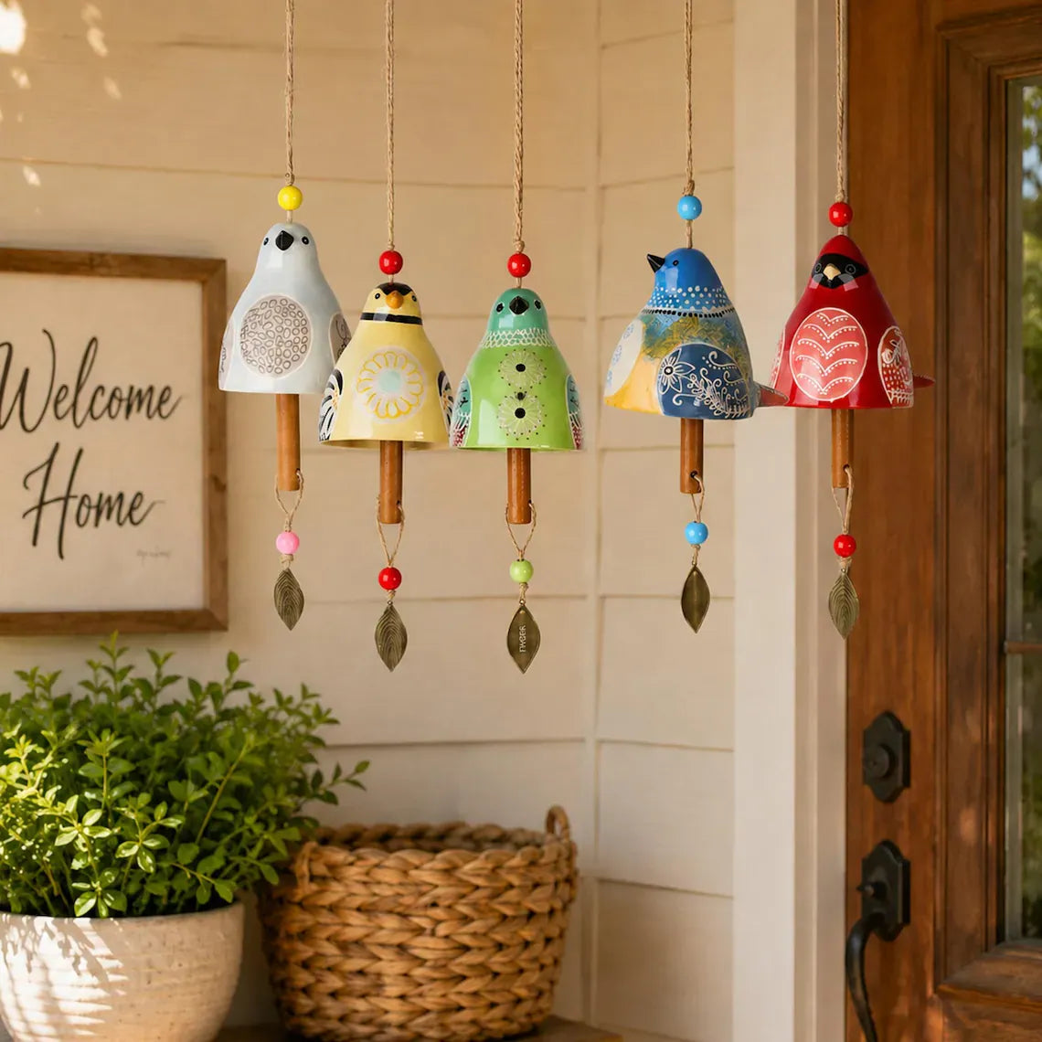 🐦 Ceramic Bird Hanging Ornament