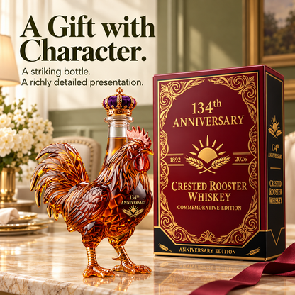 🐓Crested Rooster 134th Anniversary Whiskey — 1892–2026 Commemorative Edition