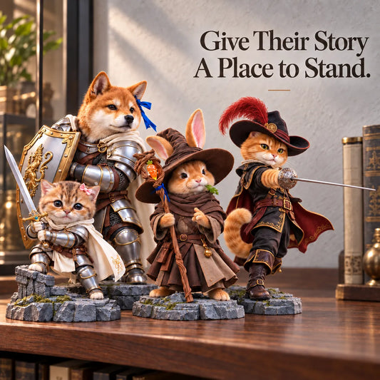 Tiny Heroes – Kollektion von Fantasy-Tierfiguren 🐾⚔️