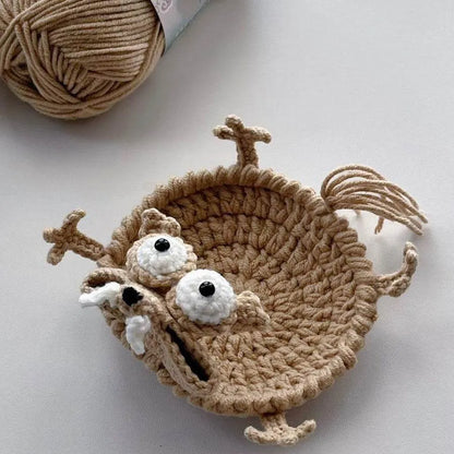 🧶 Handmade Animal Crochet Coasters – 5 Adorable Designs
