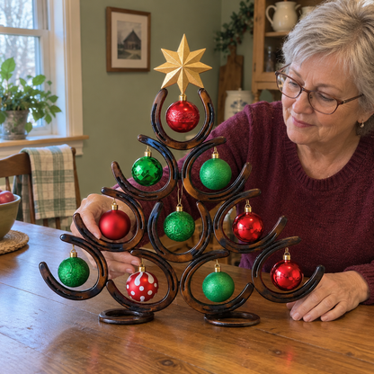 Horseshoe Lucky Christmas Tree
