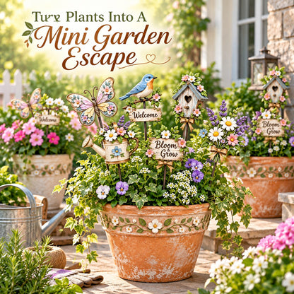My Little Cottage Garden™ DIY Pot Stake Kit