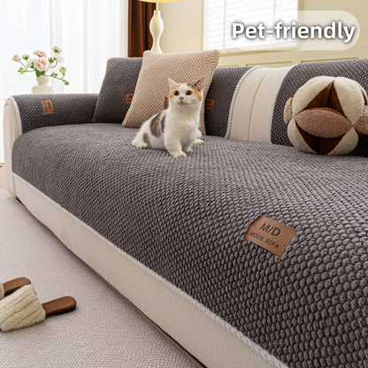 Removable Sofa Cover, Non-Slip Polyester