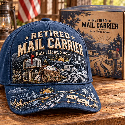 🇺🇸 Last Day Promo: 49% OFF📬Retired Mail Carrier Baseball Cap