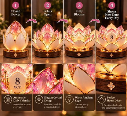 ⭐2026 USA Sale: Up to 50% OFF -✨Automatic Blooming Perpetual Calendar