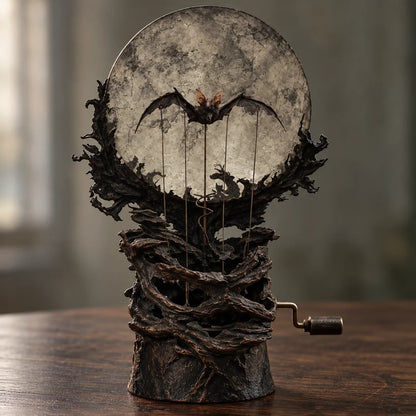 Hand-Cranked Fantastical Sculpture — Turn the Handle, Set the Scene in Motion