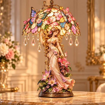 Enchanted Butterfly Garden Table Lamp