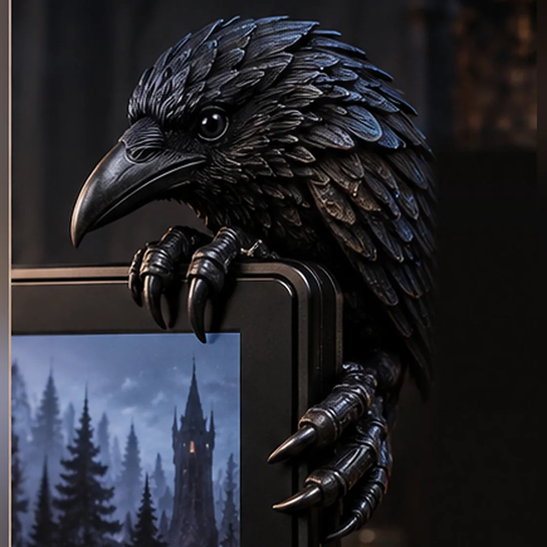 Midnight Raven figurine
