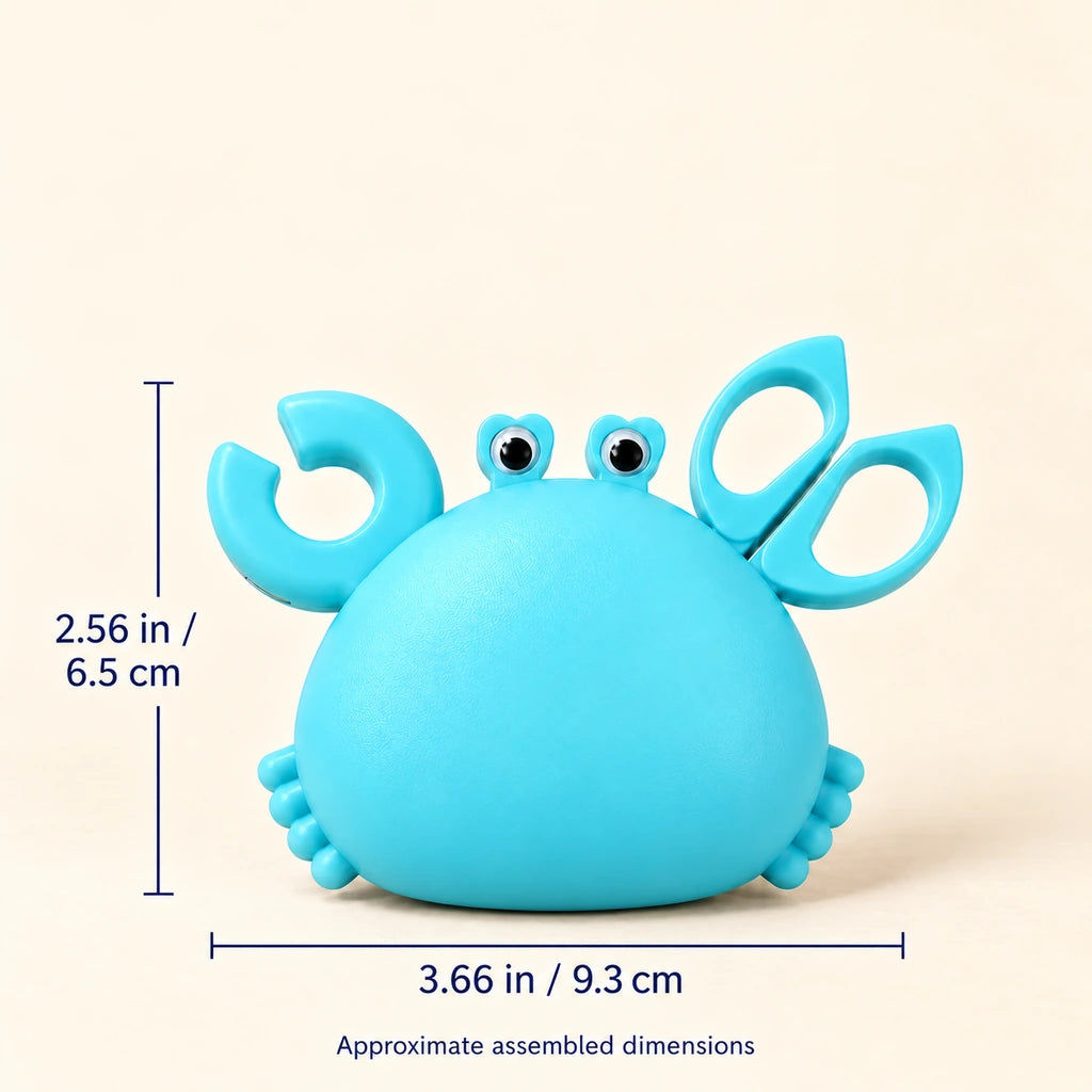 Approximate assembled dimensions: 3.66 inches wide by 2.56 inches tall, or 9.3 by 6.5 centimetres.
