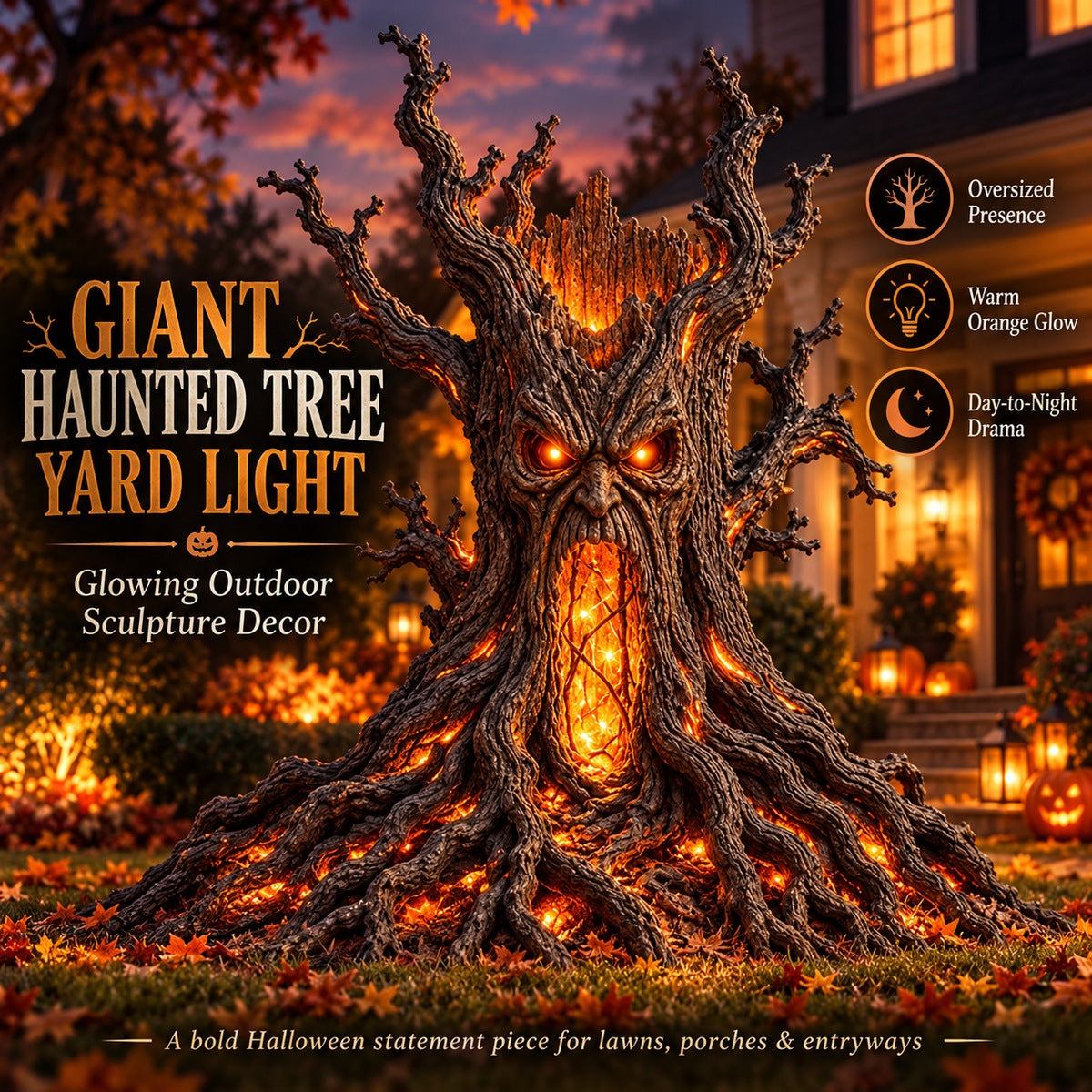 Give your yard a haunting.
