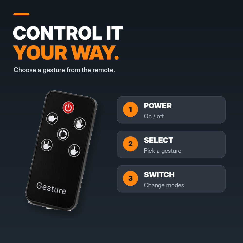 Road Buddy™ LED Car Gesture Light
