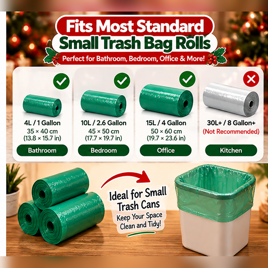 🎅😂 Santa's Cheeky Helper™ – Funny Christmas Trash Bag Dispenser 🎄