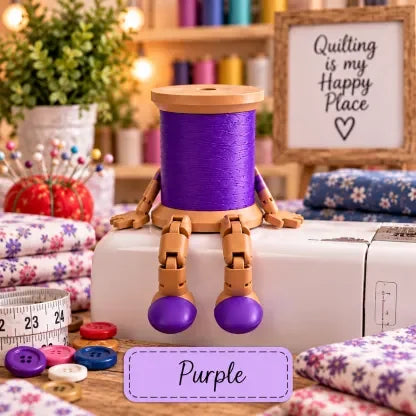 Purple Thread Spool Buddy