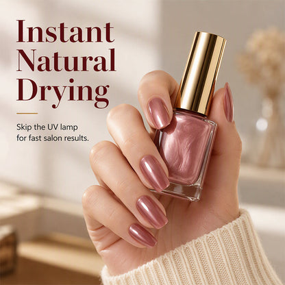 💅✨ Metallic Glow Nail Polish – Quick-Dry, High-Shine Color for Bold Statement Nails
