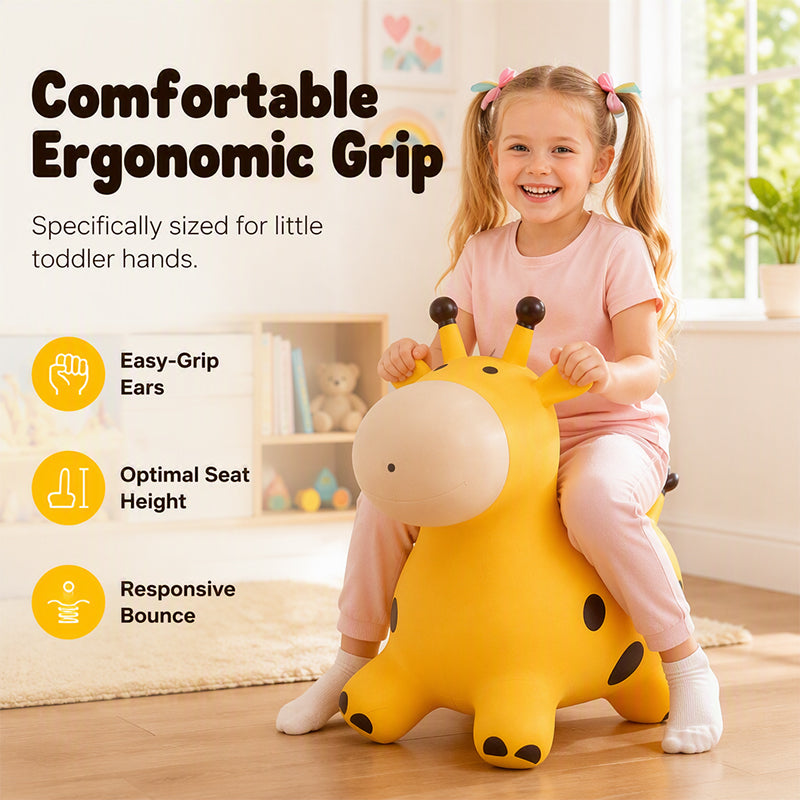 Bouncy Giraffe Ride-On Hopper – Adorable Active-Play Buddy for Little Adventurers
