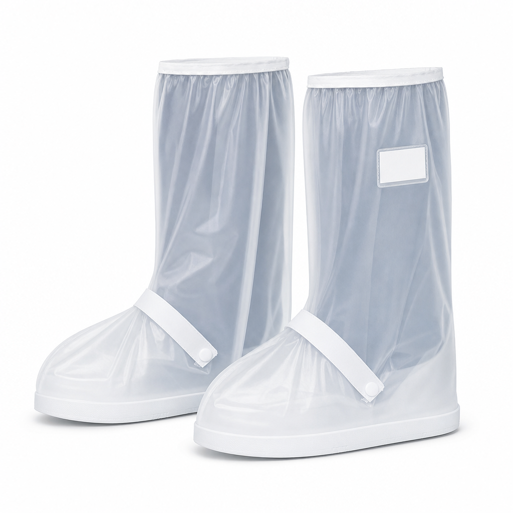 🌧️🥾 Waterproof High-Top Rain Shoe Covers