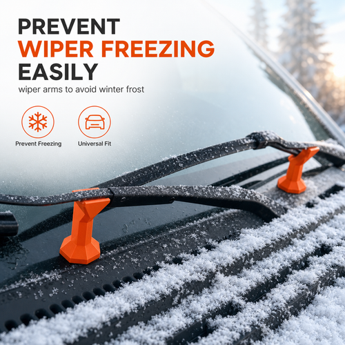 ❄️🚗 2-Pack Winter Windshield Wiper Lifter Supports