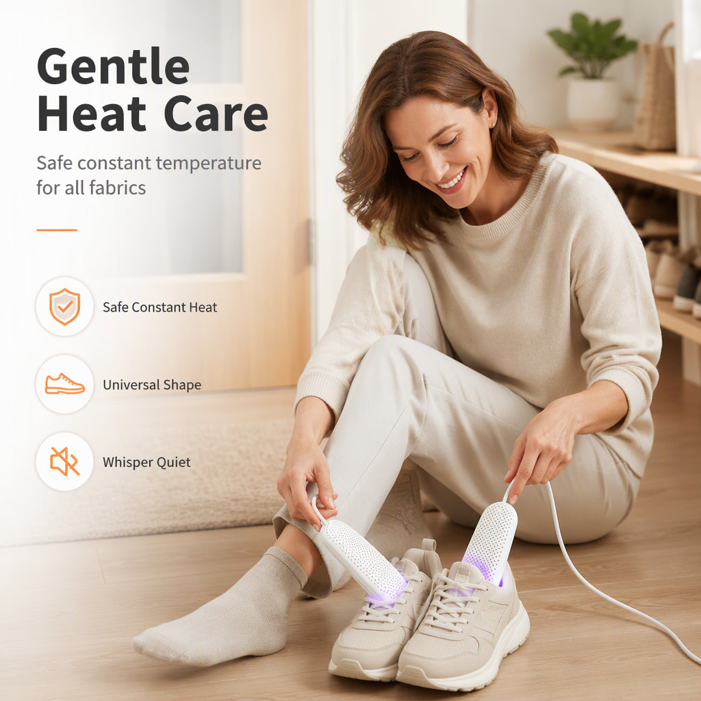 Portable Electric Shoe Dryer with Adjustable Timer