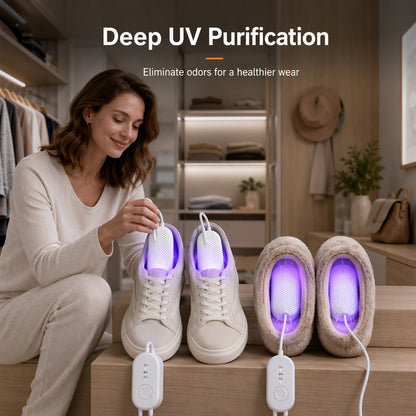 Portable Electric Shoe Dryer with Adjustable Timer